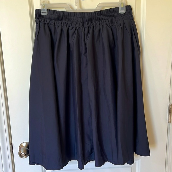 NWT, 3XL Afibi Womens Vintage High Waist A-Line Flared Midi Skirt with Pockets. - Picture 7 of 14